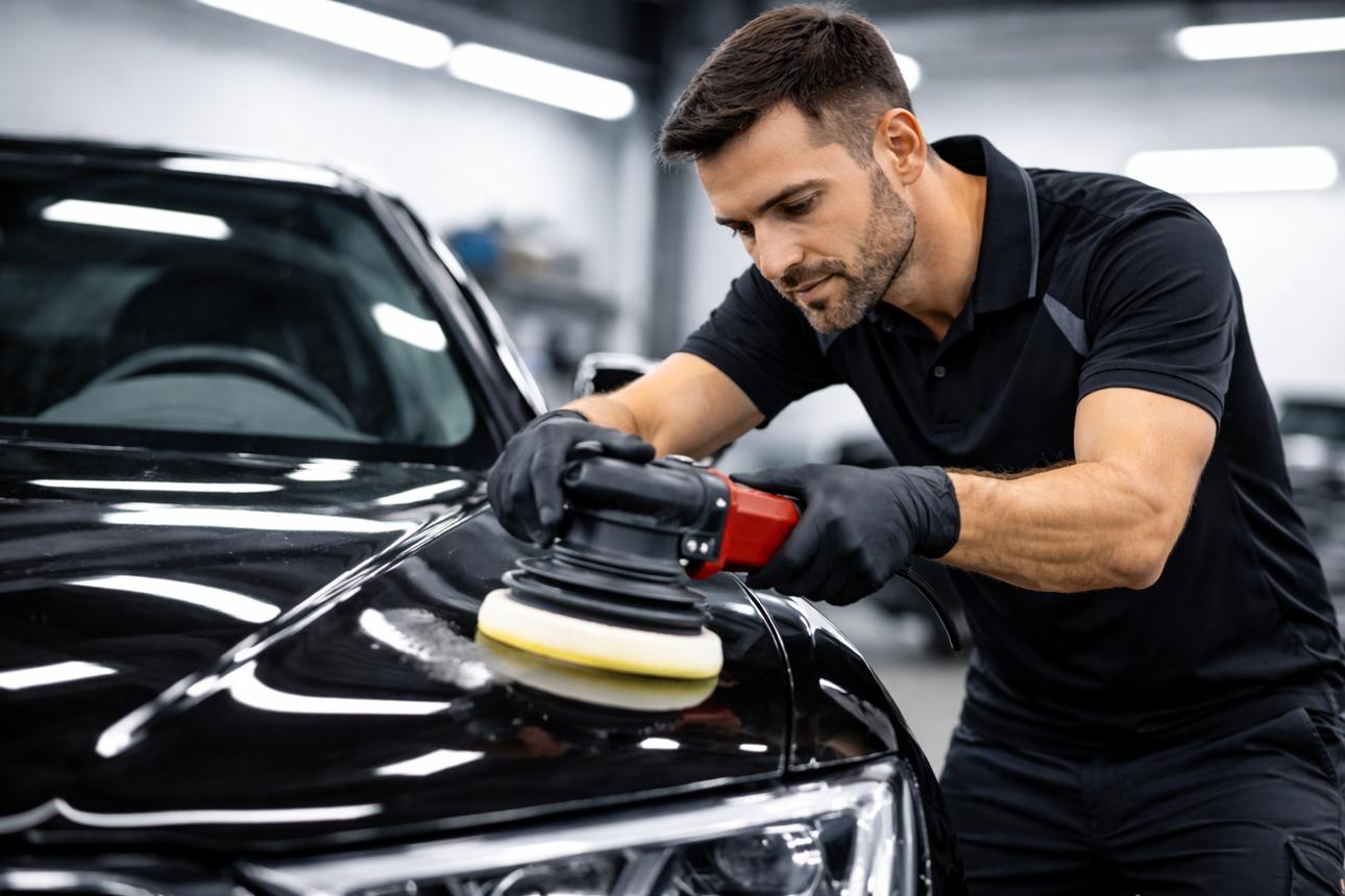 Car polishing